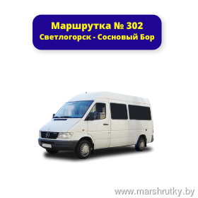 № 302 АС Светлогорск - Сосновый Бор № 302 АС Светлогорск - Сосновый Бор